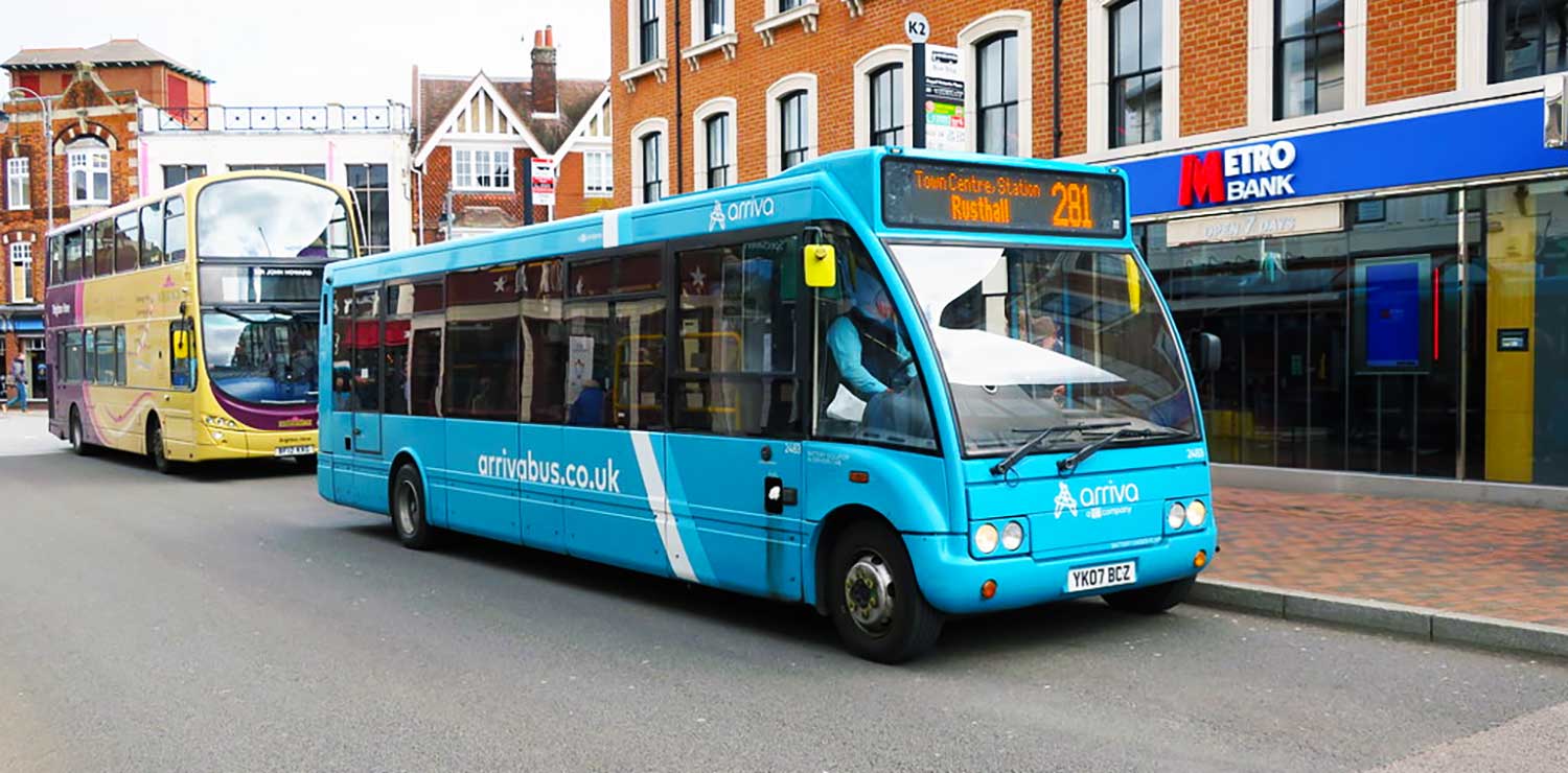 Digital transit advertising UK